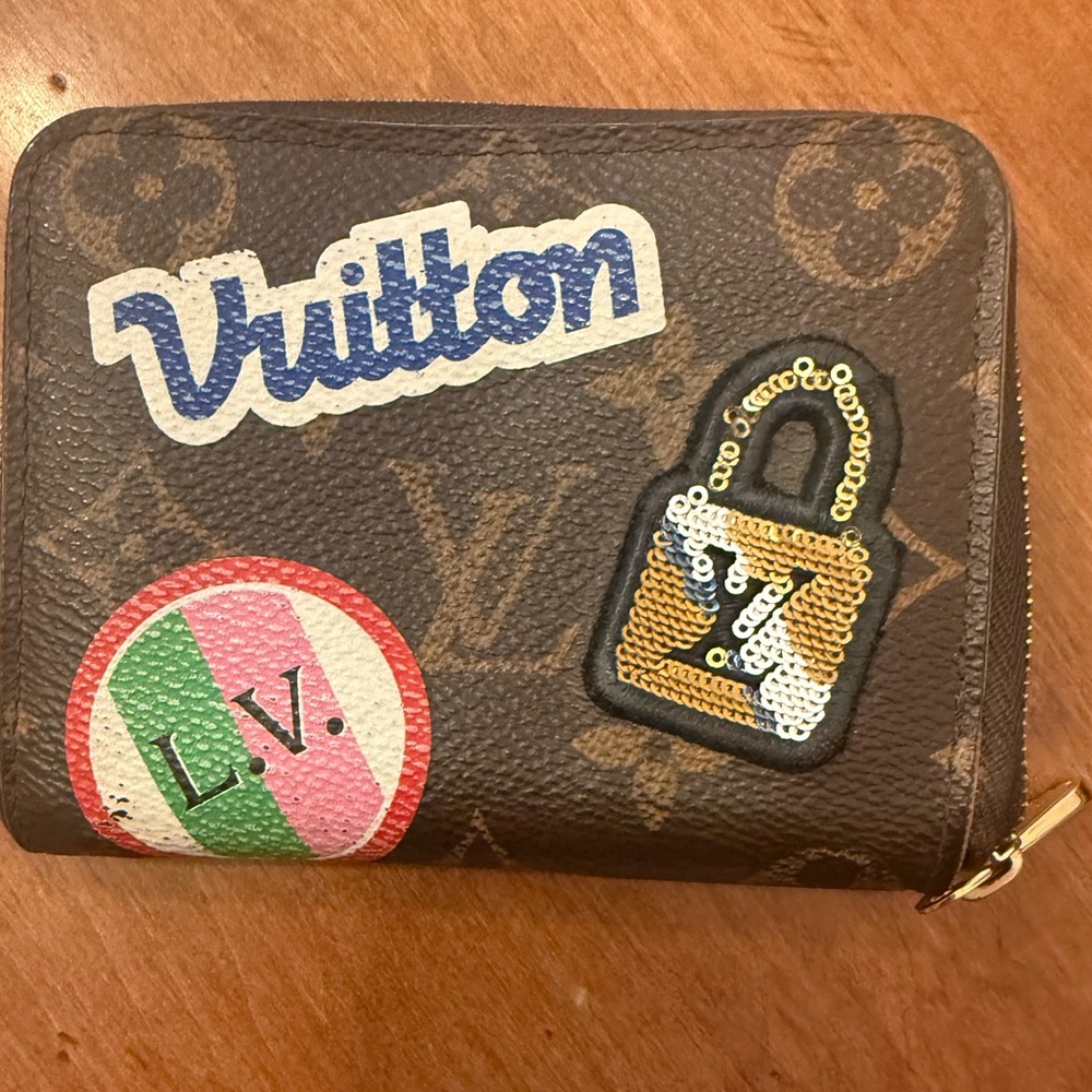 Louis Vuitton Brown Monogram Key Holder with Patches